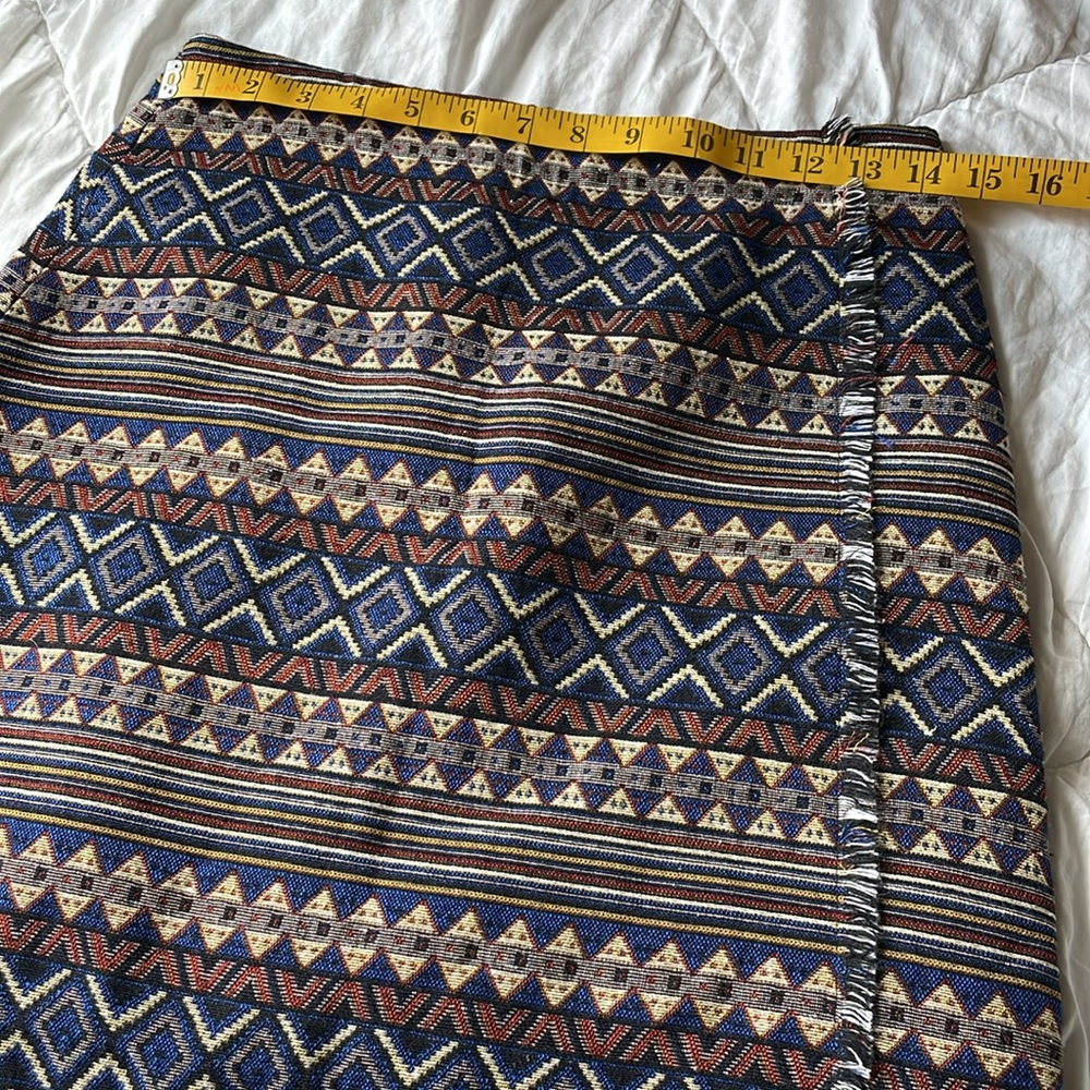 Cato Size‎ 2 Aztec Fringe Skirt - Picture 4 of 7